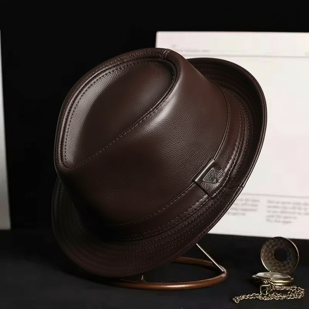 Keystone Leather Hat