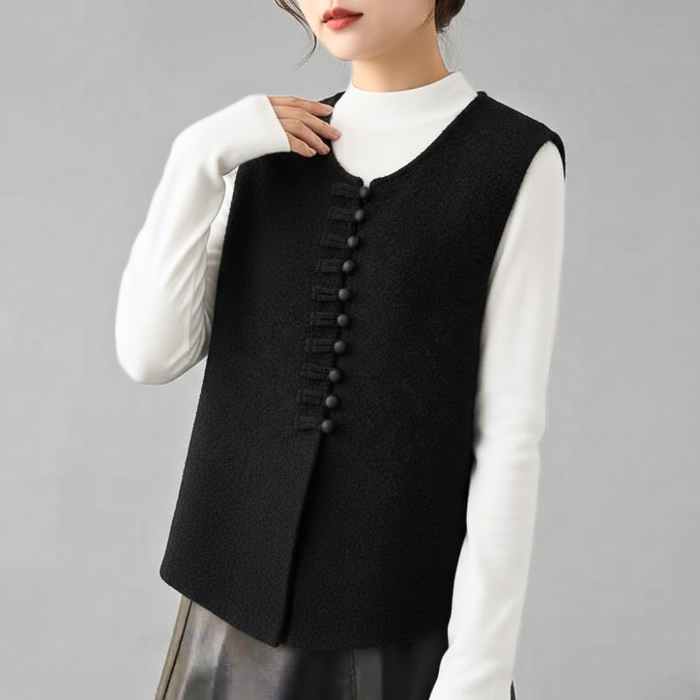 Larkspur Mandarin Vest