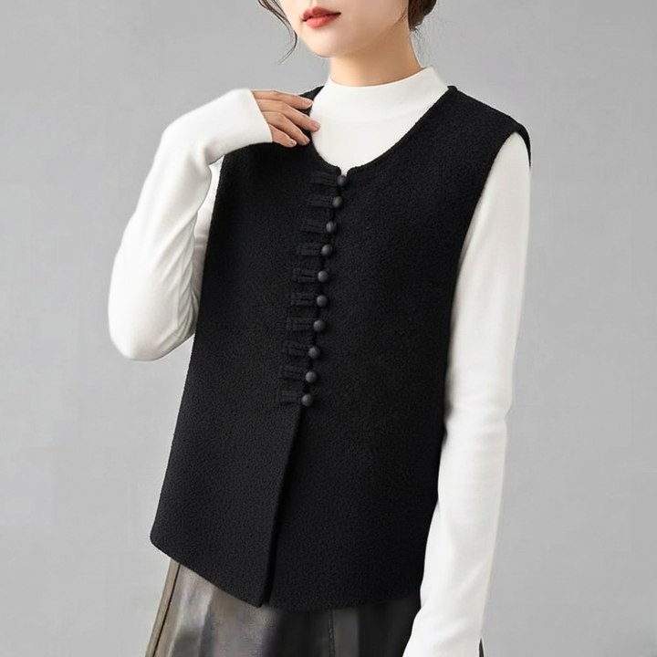 Larkspur Mandarin Vest