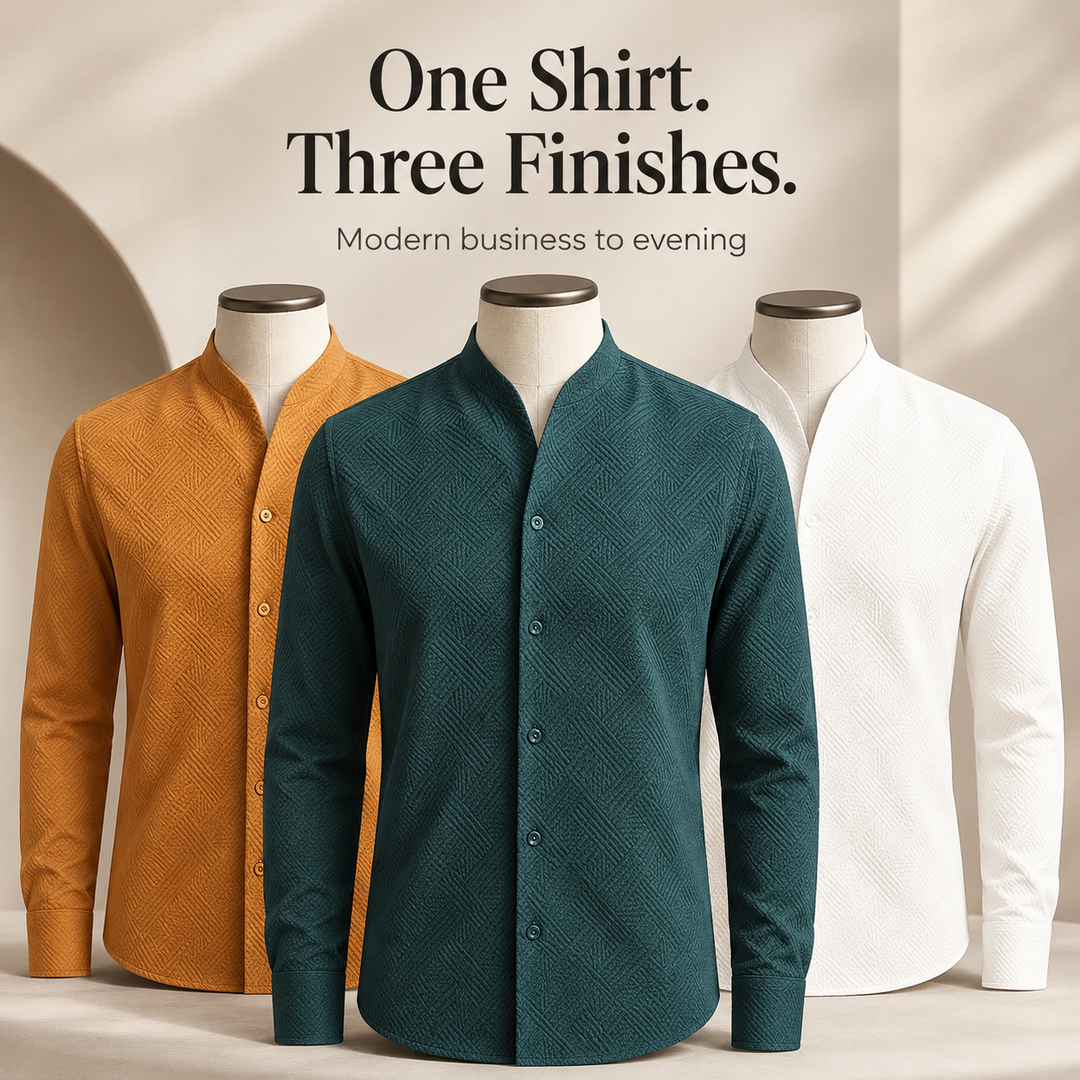 Linwood Mandarin Shirt