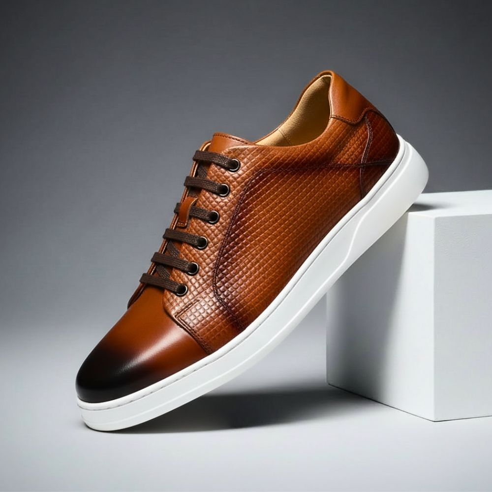 Lombardi Italian Leather Sneakers