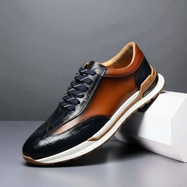 Marcelli Oxford Leather Sneakers