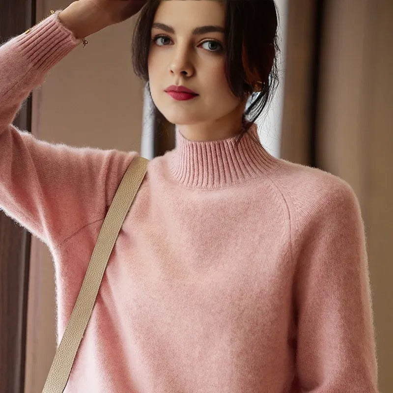 Meredith Merino Mockneck