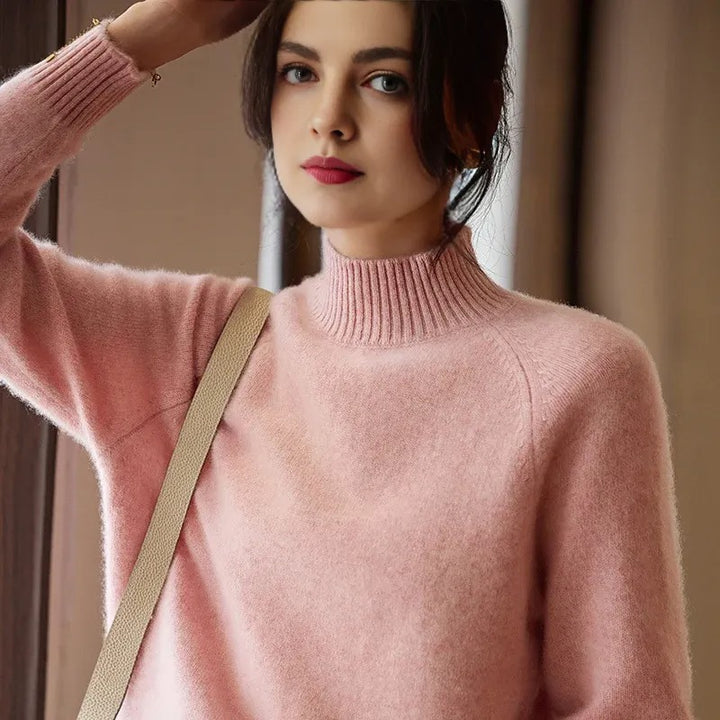 Meredith Merino Mockneck