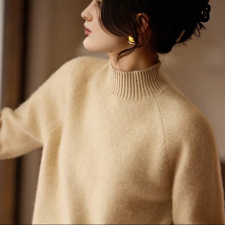 Meredith Merino Mockneck