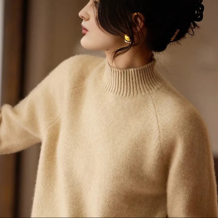 Meredith Merino Mockneck