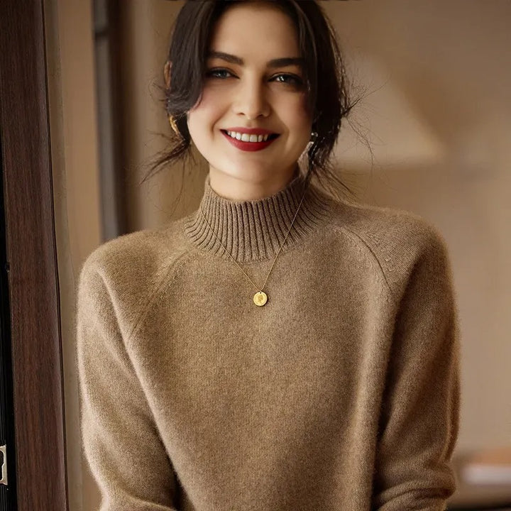 Meredith Merino Mockneck