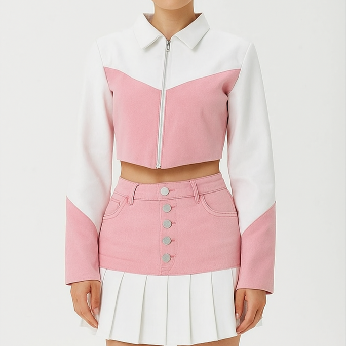 Olivia Klein Patchwork Set