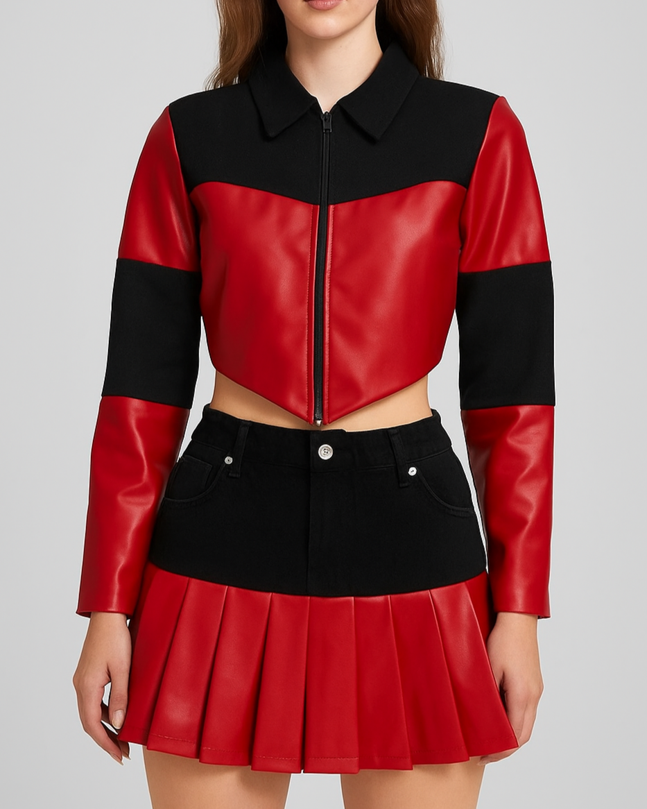 Olivia Klein Patchwork Set