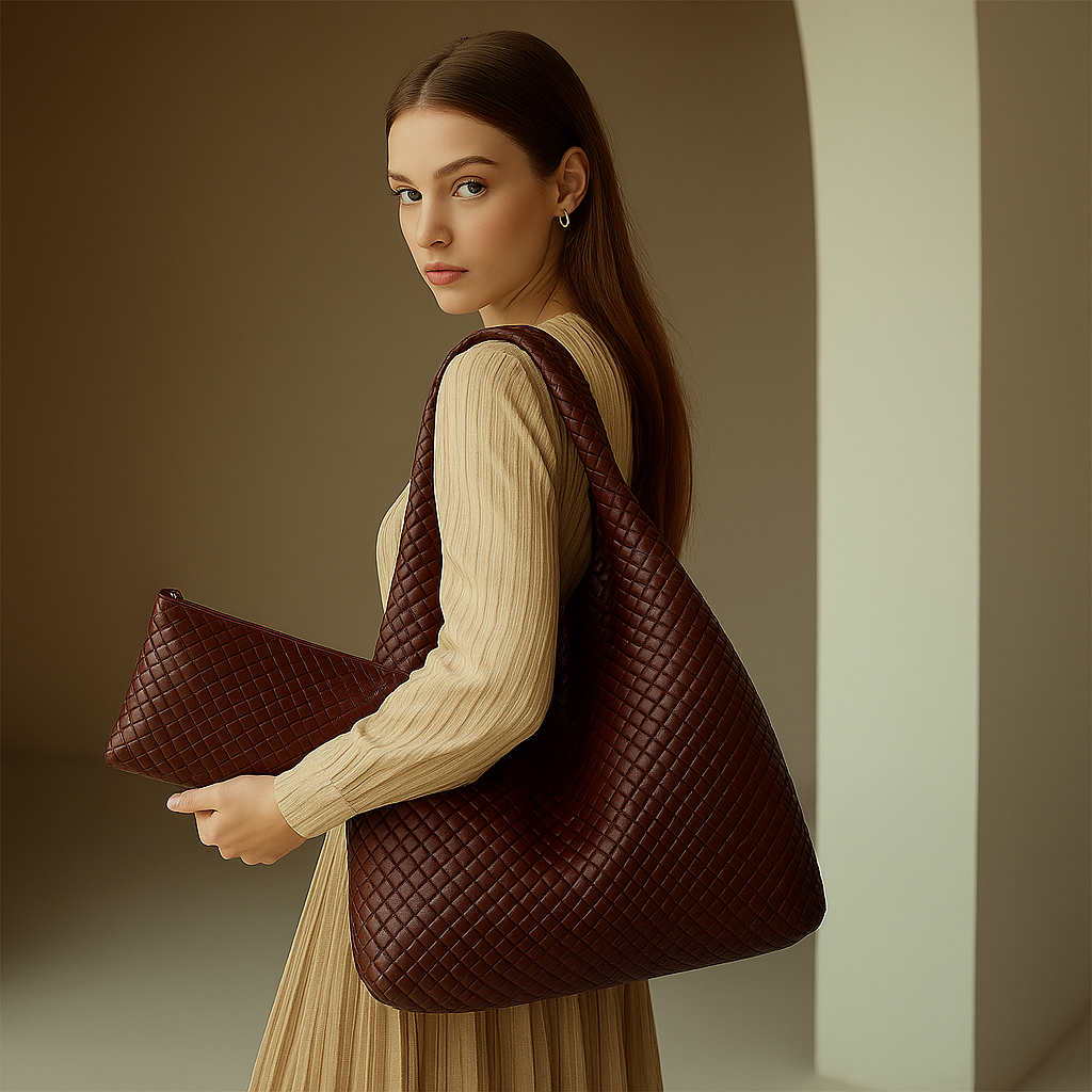 Orris Weave Tote Set