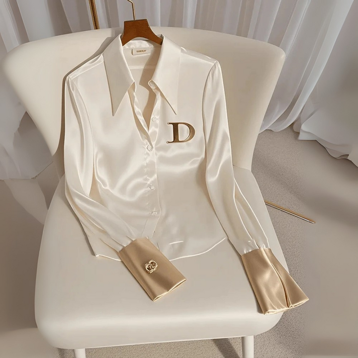 D’Or Signature Satin Shirt