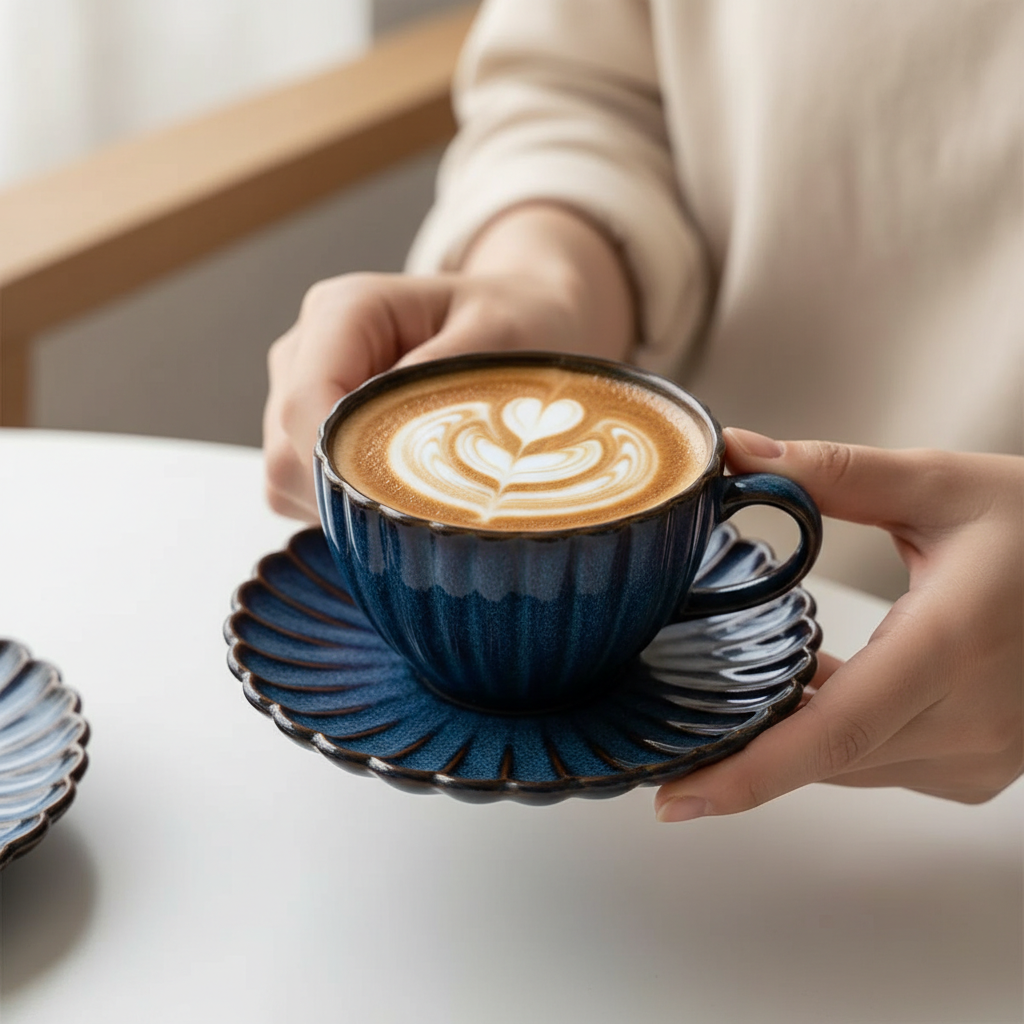 Ripple Cup & Saucer Set