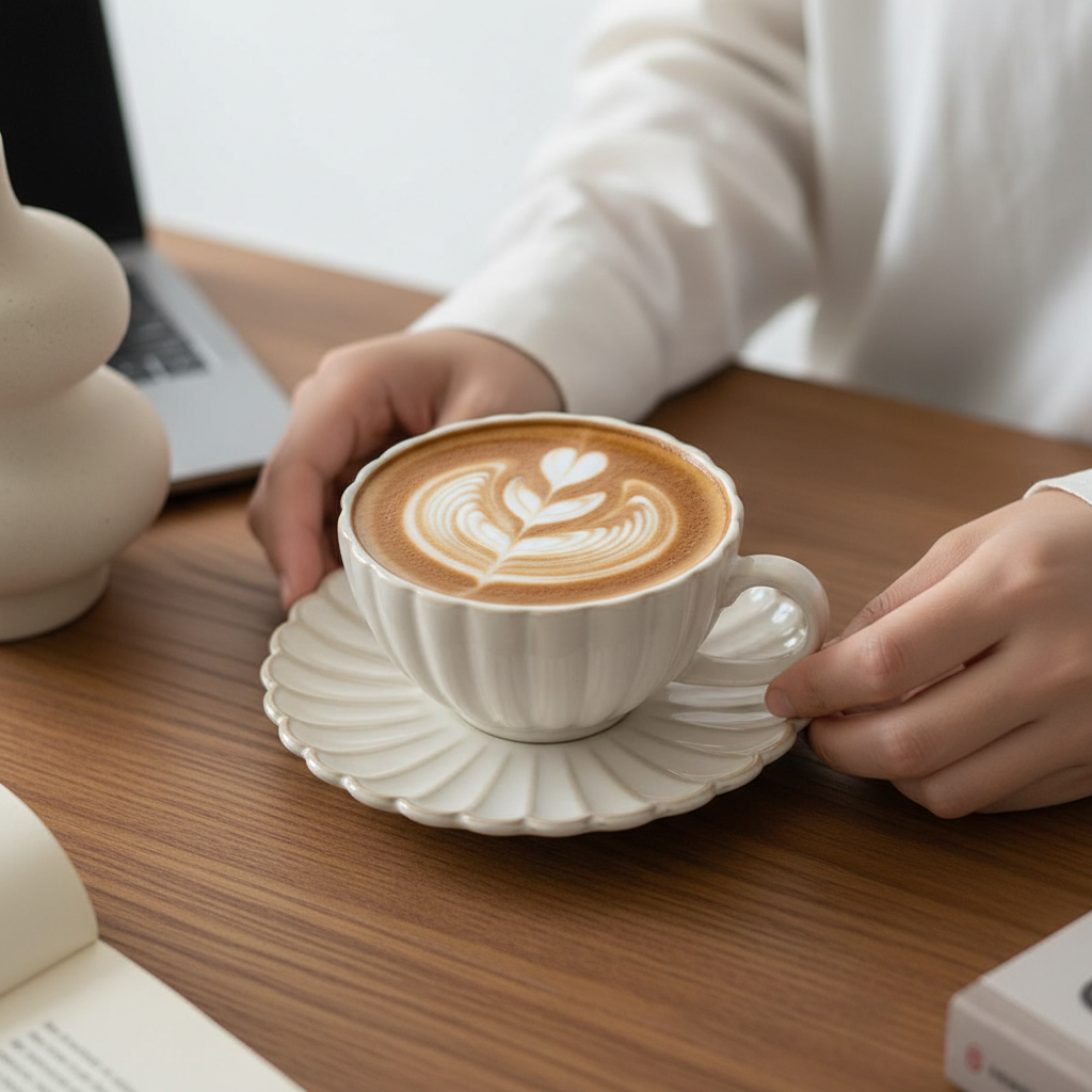 Ripple Cup & Saucer Set