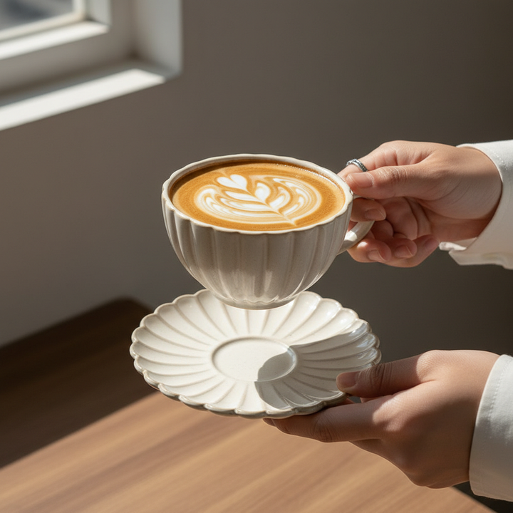 Ripple Cup & Saucer Set