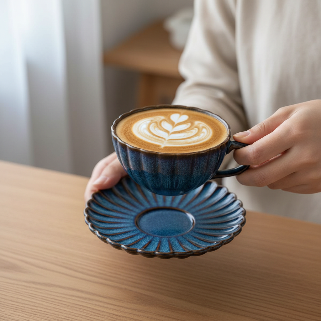 Ripple Cup & Saucer Set