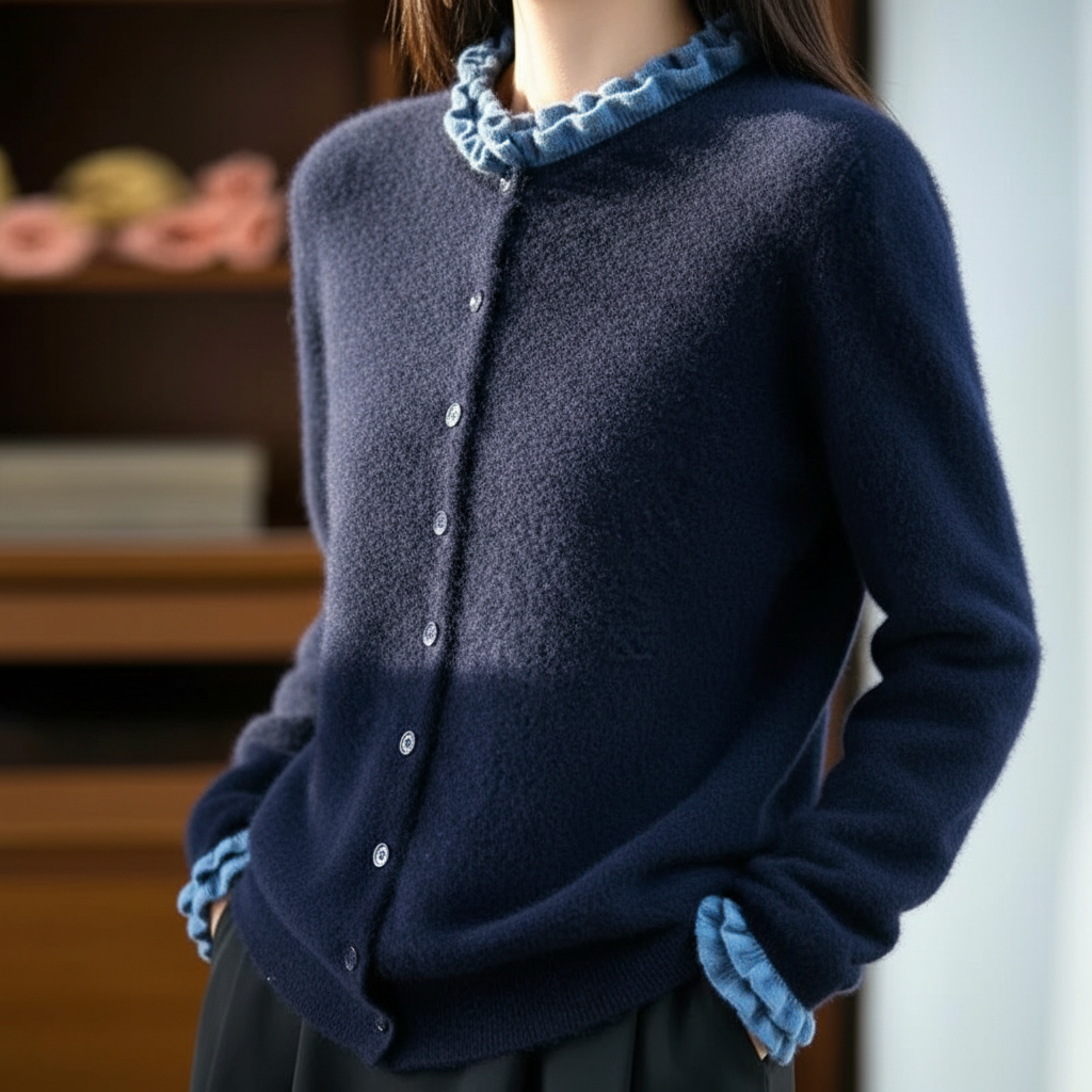 Rosewood Merino Cardigan