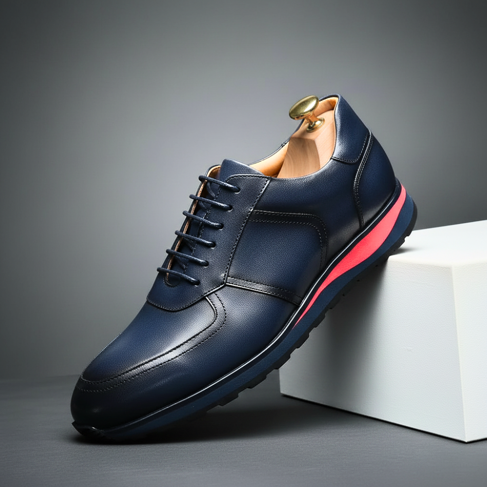 Rosso Leather Sneakers