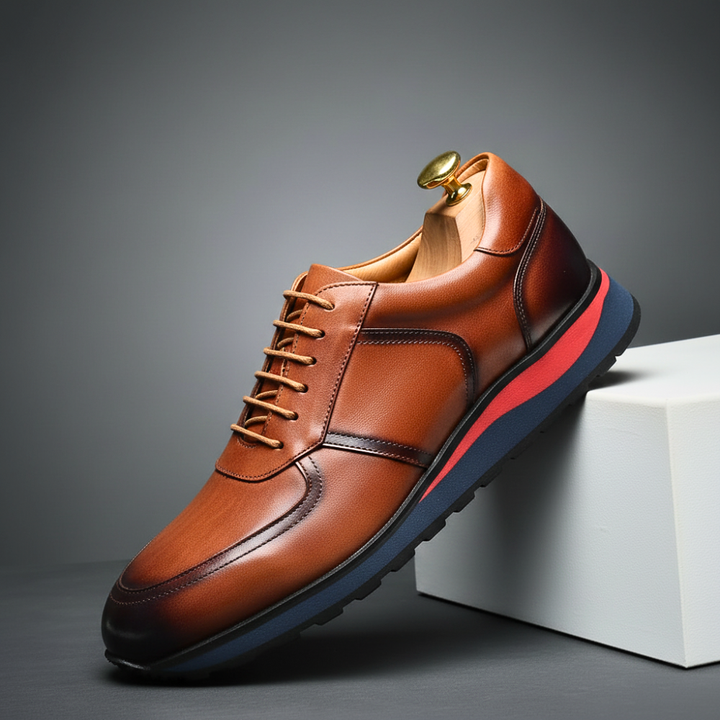 Rosso Leather Sneakers