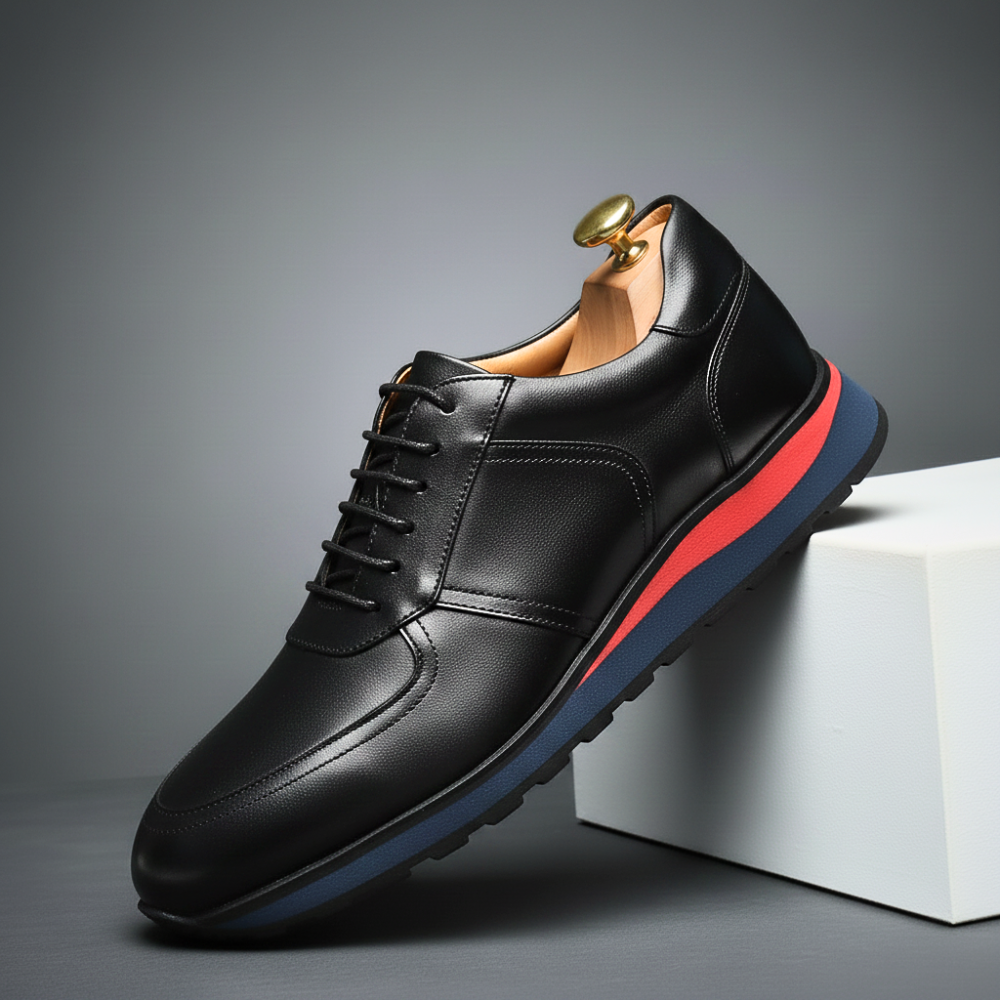Rosso Leather Sneakers