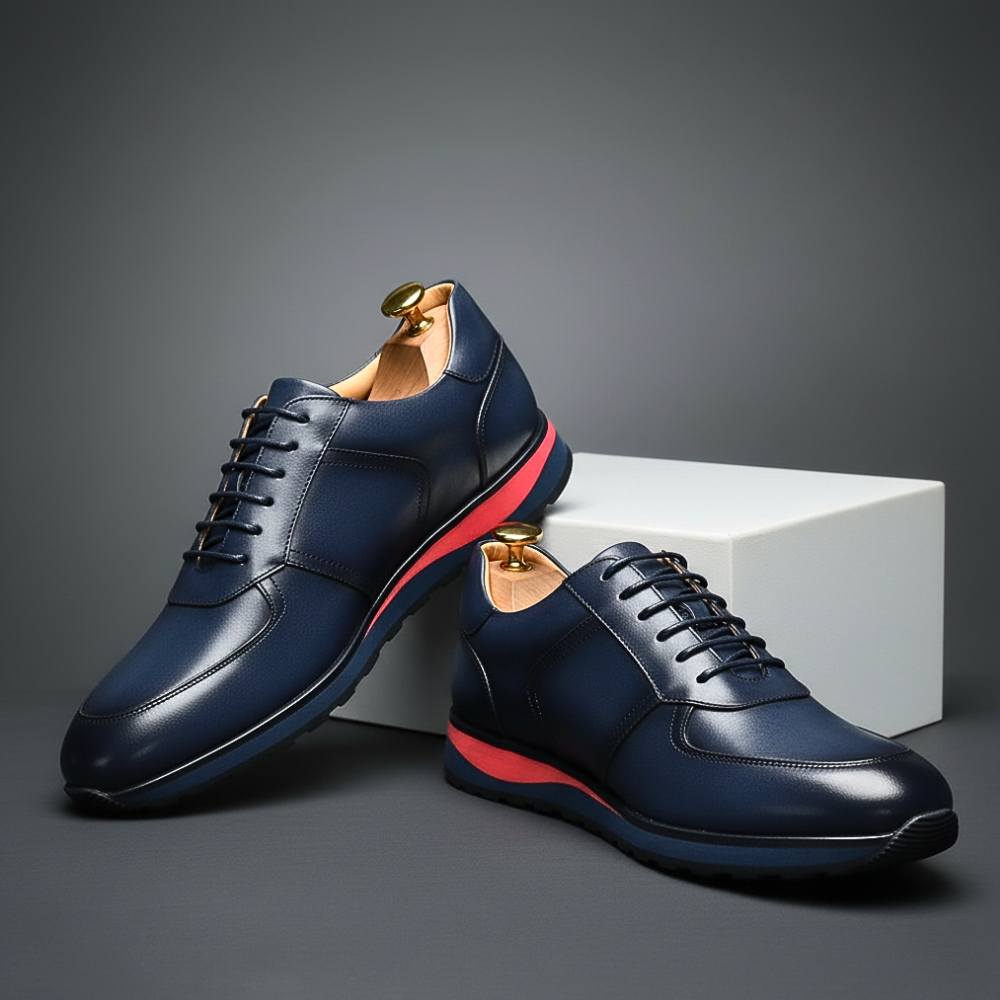 Rosso Leather Sneakers