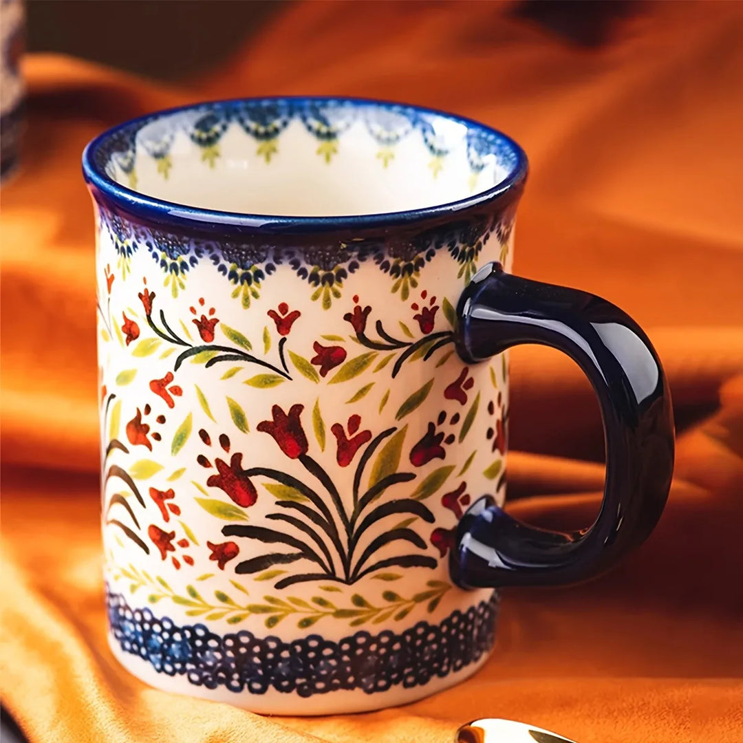 Bavaria 4 Pc Floral Mug Set