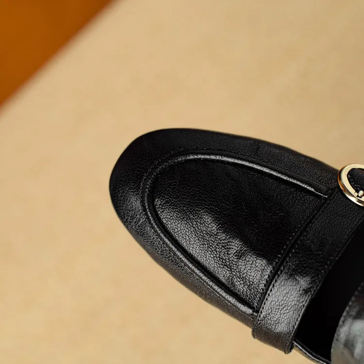 Fiora Buckle Flats