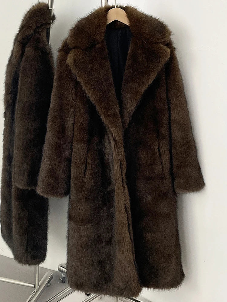 Ivana Faux Fur Coat
