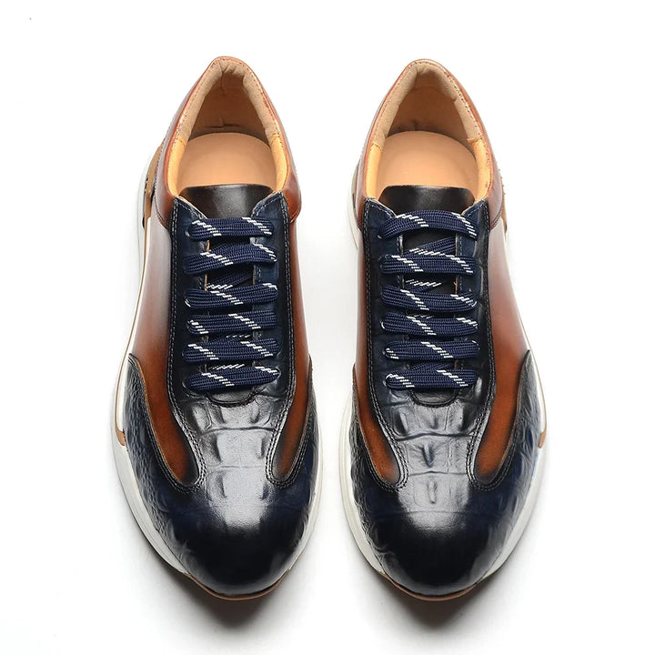 Marcelli Oxford Leather Sneakers
