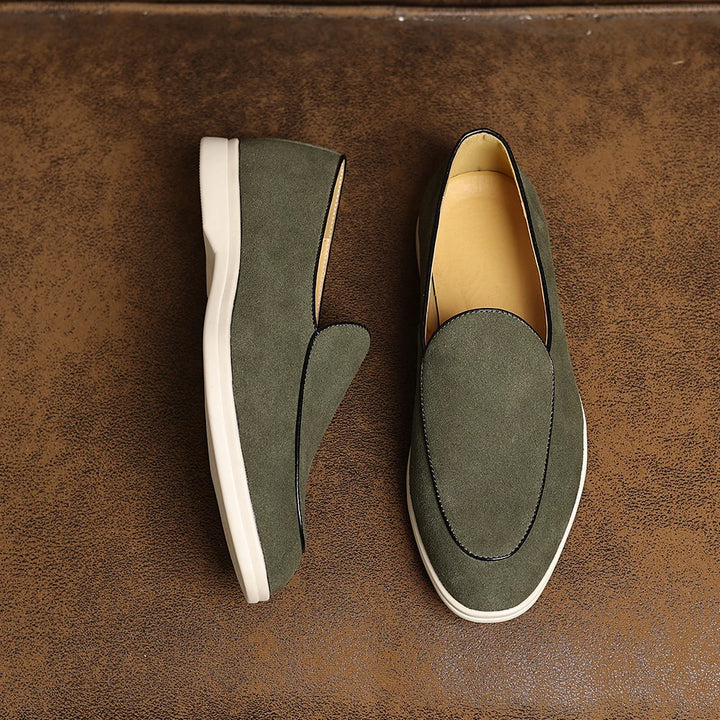 Armano Suede Slip Ons