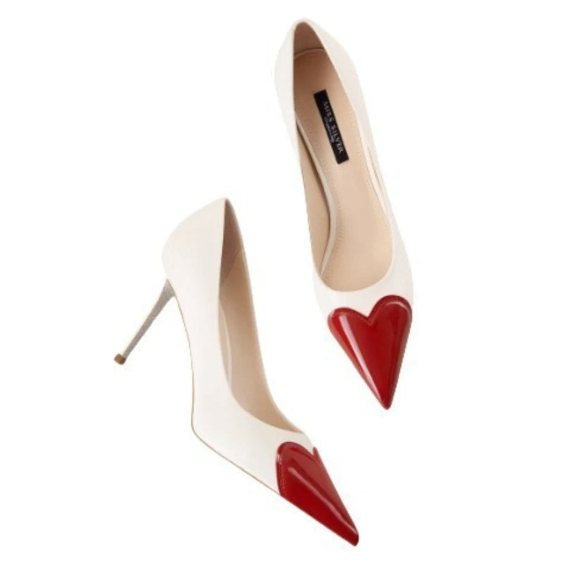 Amora Leather Heels