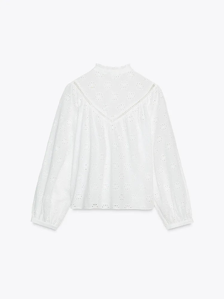Rosalie Eyelet Blouse