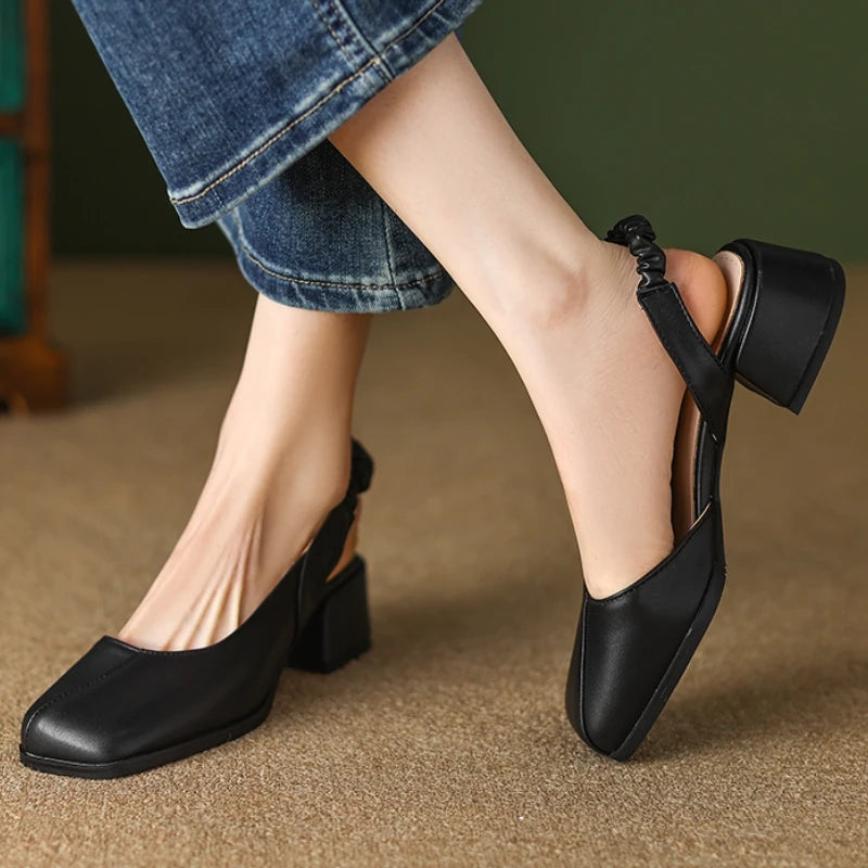 Renata Square Slingbacks