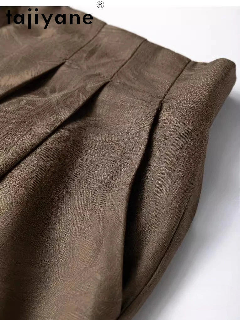 Sereta Silk Wide-Leg Trousers