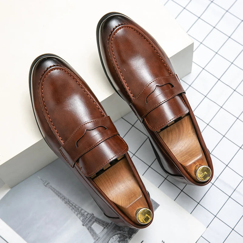 John Harrington Leather Loafers