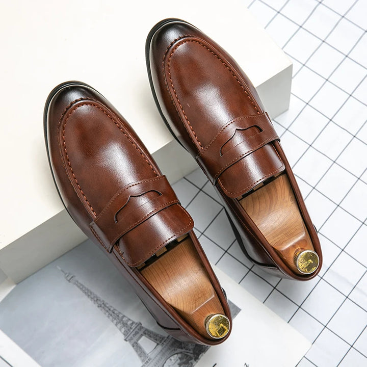 John Harrington Leather Loafers