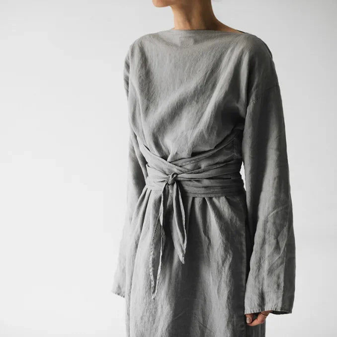 Solstice Linen Maxi Dress