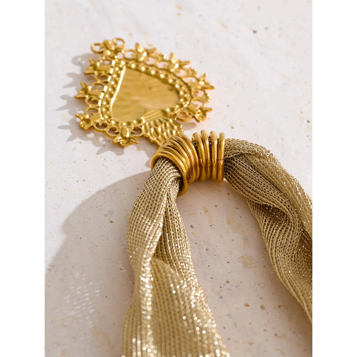 Aurelia Woven Chain Necklace