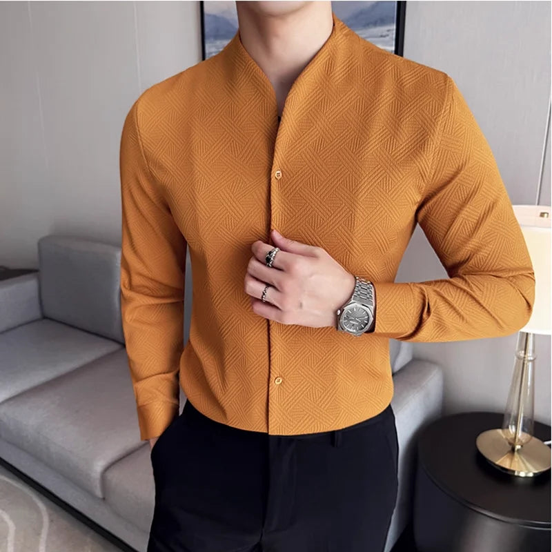 Linwood Mandarin Shirt