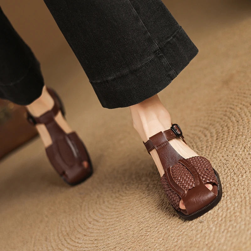 Vineyard Leather Sandals