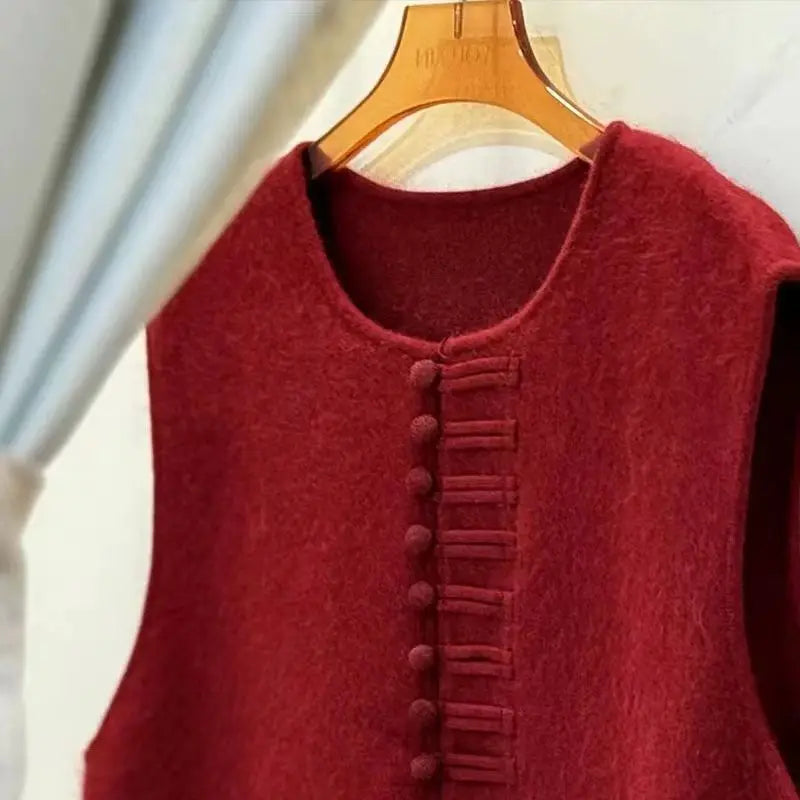 Larkspur Mandarin Vest