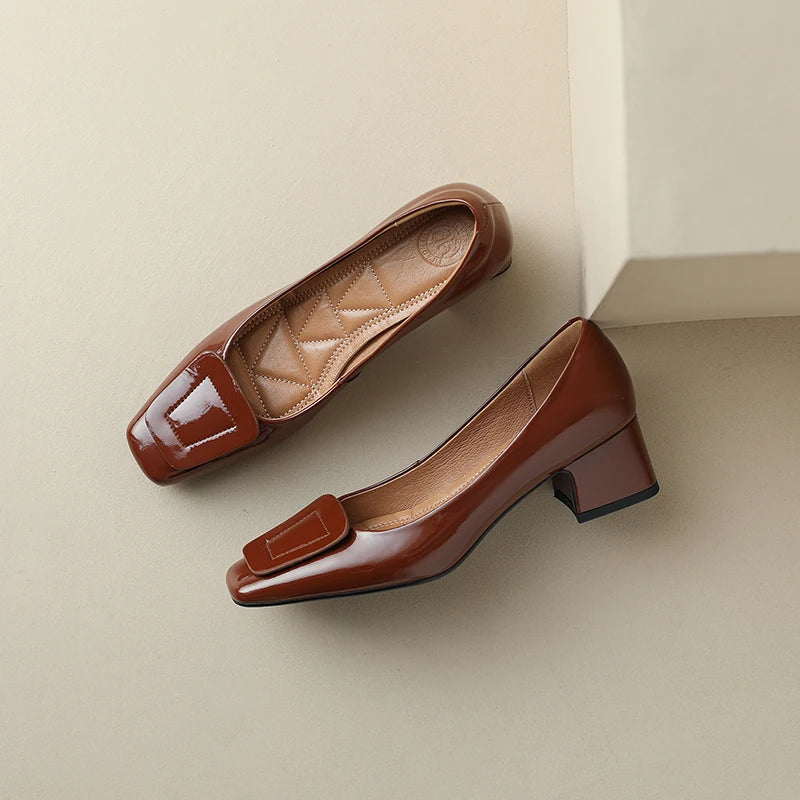 Milena Leather Pumps