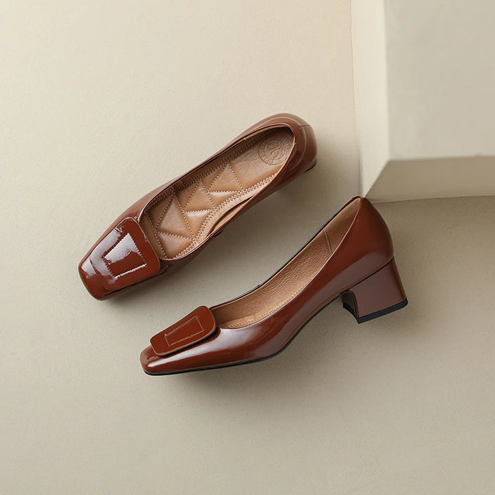 Milena Leather Pumps