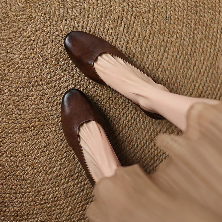 Valeria Leather Pumps