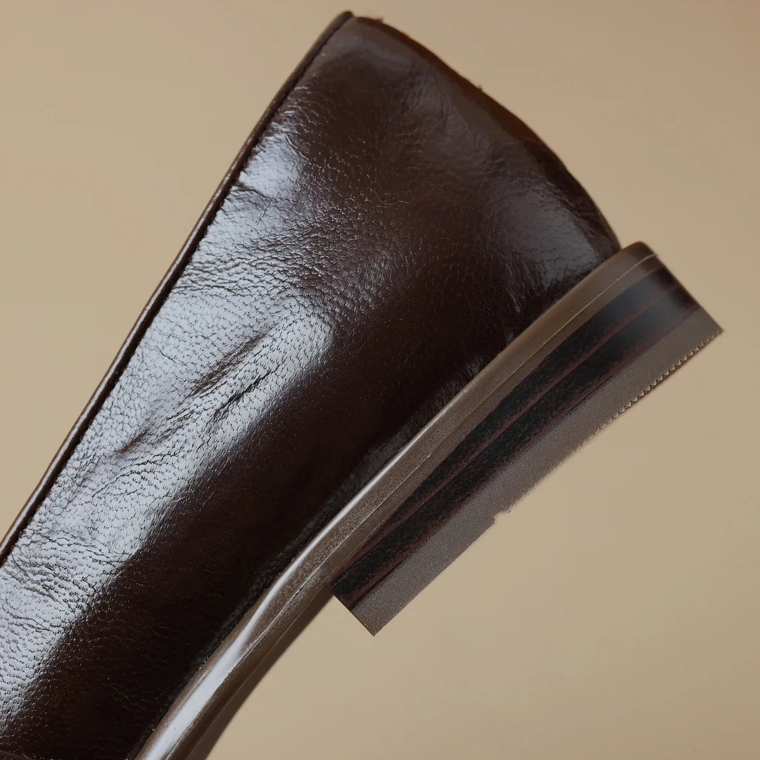 Donatella Buckle Loafers