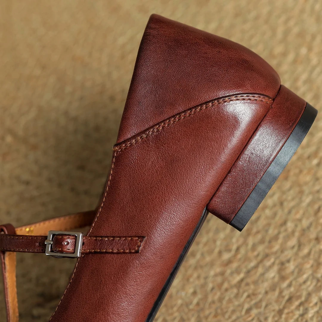 Belgrave Handmade Leather Flats