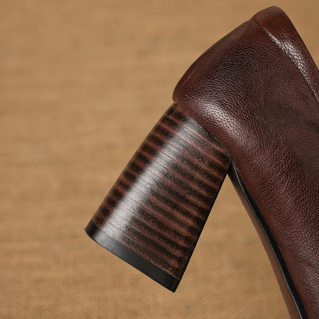Montevita Leather Pumps