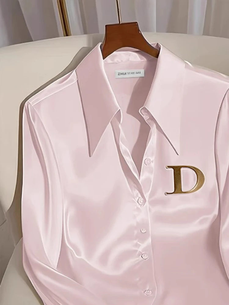 D’Or Signature Satin Shirt