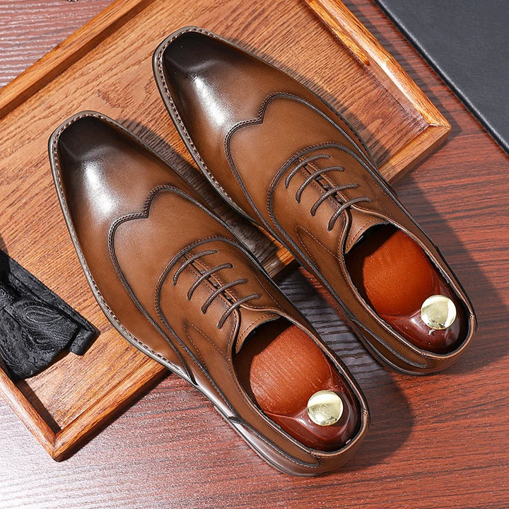Valdoro Leather Oxfords
