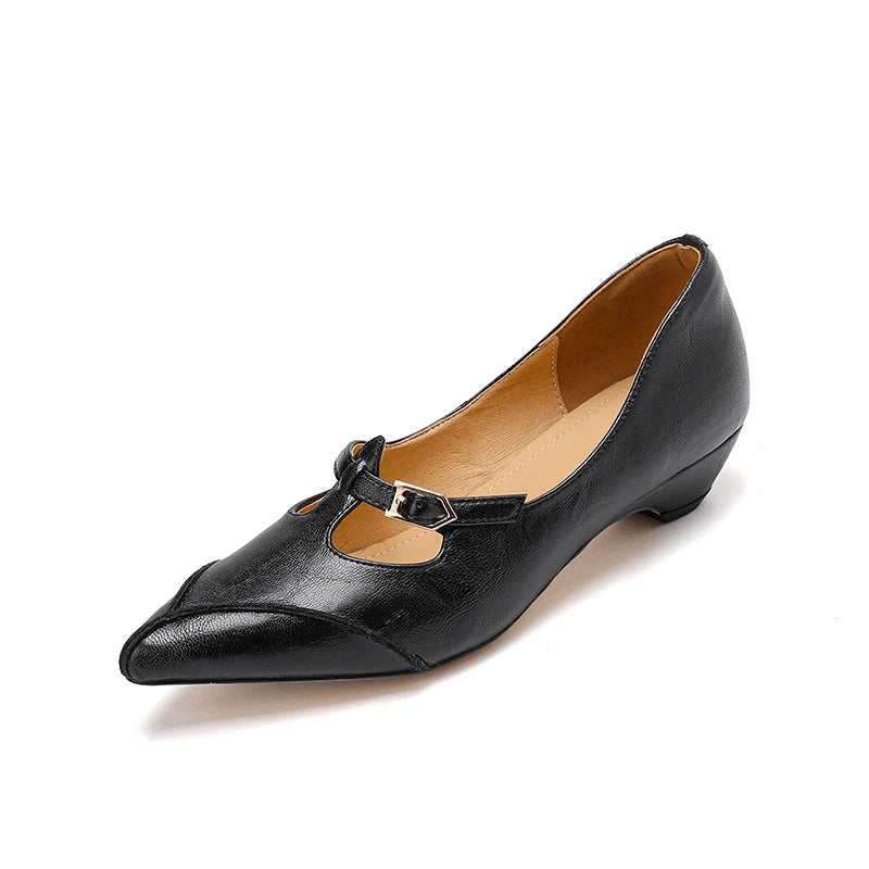 Vexa Leather Heels
