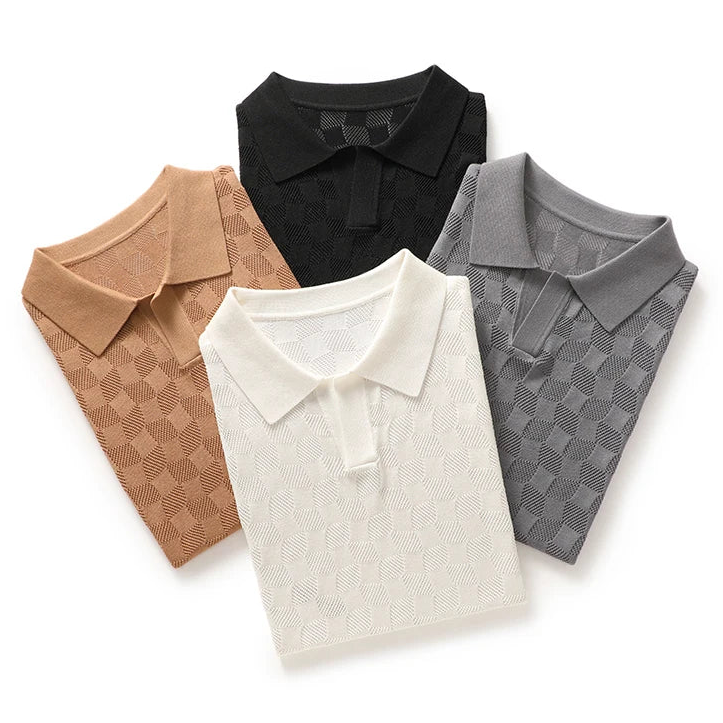 Carrado Mulberry Silk Polo